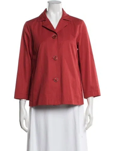 Pre-owned Herno Jacket In Red