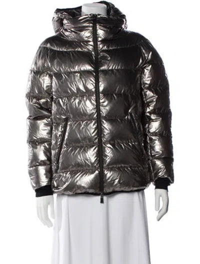 Pre-owned Herno Jacket In Silver