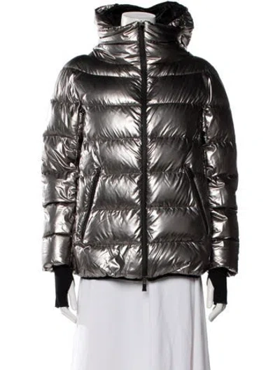 Pre-owned Herno Jacket In Silver