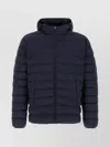 Herno Resort Jacket In Light Stretch Nylon In Blue