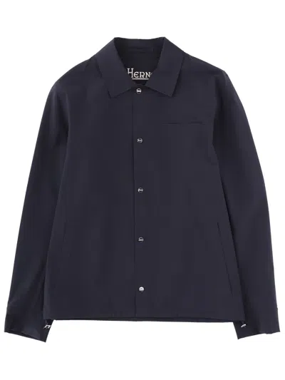 HERNO OVERSHIRT WITH POCKET