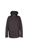 HERNO JACKET WITH REMOVABLE HOOD