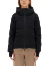 Herno Women Double-layer Down Jacket With Hood In Black