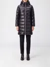 Herno Ultralight Midi Down Jacket In Black