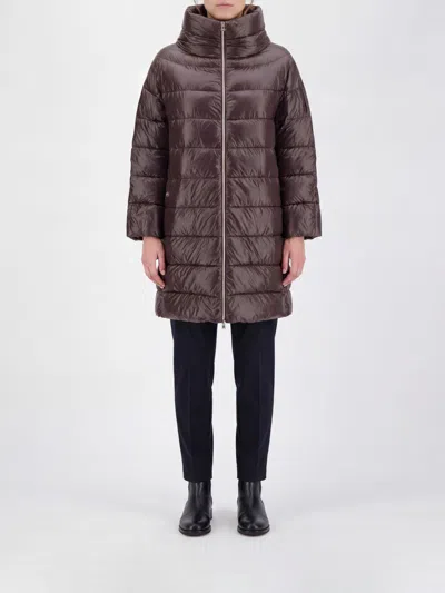 Herno Quilted Down Down Jacket In Black