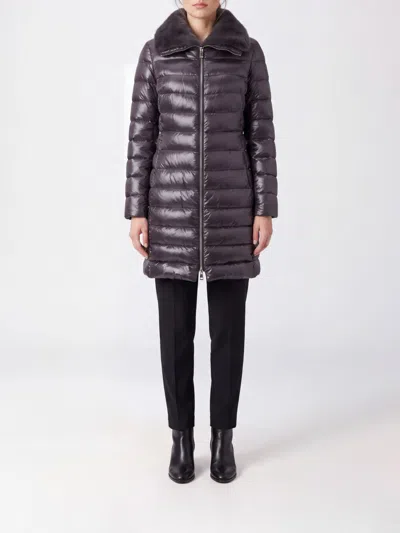 Herno Jacket Woman Color Brown In Purple