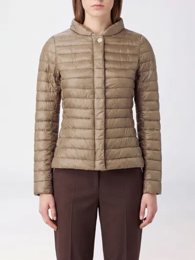 Herno Jacket Woman Color Dove Grey In Brown