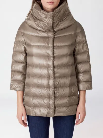 Herno Jacket Woman Color Grey In Multi
