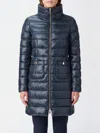 Herno Quilted Polyamide Puffer Down Jacket In Blue