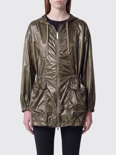 Herno Jacket Woman Color Olive In Multi