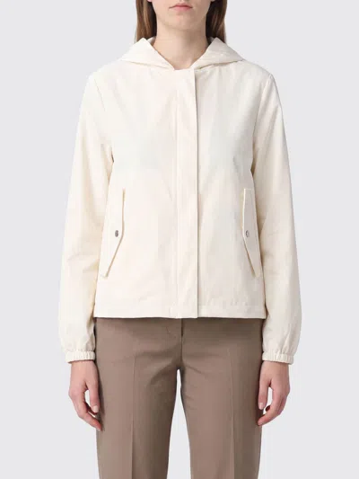 Herno Jacket Woman Color White In Neutral