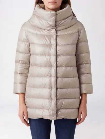 Herno Jacket Woman Color Yellow Cream In Multi