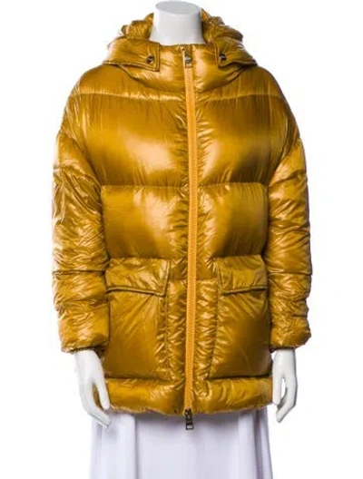 Pre-owned Herno Jacket In Yellow