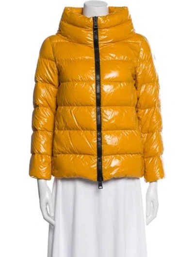 Pre-owned Herno Jacket In Yellow