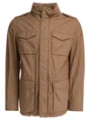 Herno Field Jacket In Tigri In Brown