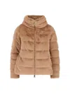 Herno Fur Coat In Brown