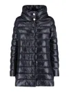 Herno Iconic Quilted Down Jacket In Black