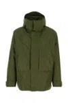 Herno Hooded Casual Jacket In Green