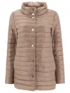 Herno A-shape Reversible Down Jacket In Ultralight Nylon