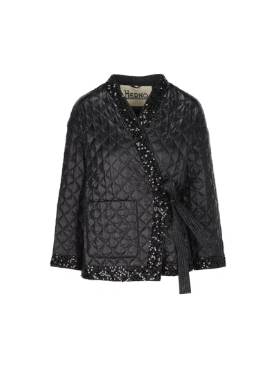 Herno Jackets In Black