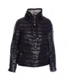 Herno Reversible Light Down Jacket In Black