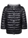Herno Women's Nylon Lightweight Reversible Cape In Black