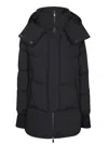 Herno Quilted Down Jacket With Detachable Hood In Black