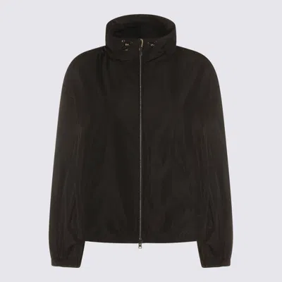 Herno Jackets Blacks And Greys In Brown