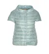 Herno Light Blue Down Jacket In Blue