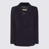 Herno Tailored Jacket Notched Lapels In Black