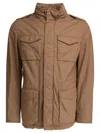 Herno Field Jacket In Tigri In Brown