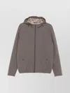 Herno Jackets Cropped Elasticated Hem In Gray