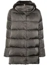 Herno Padded Down Jacket In Gray