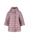 Herno Aminta Down Jacket In Pink