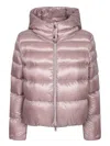 Herno Insulated Jacket With Hood In Purple
