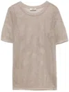 Herno Open-knit Crewneck T-shirt
