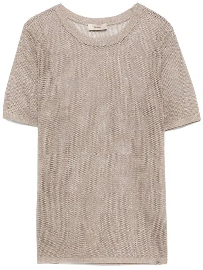 Herno Jersey In Neutral
