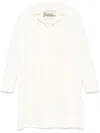 Herno Jersey Coat In Neutrals