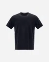 Herno Navy Blue Wool Crew Neck In Navy Blue
