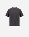 Herno Jersey Knit Effect T-shirt In Gray