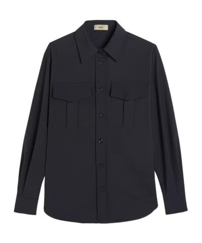 HERNO JERSEY OVERSHIRT