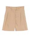 Herno Belt Loop Shorts In Blue