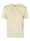 Herno Taffeta Tee Shirt In Yellow