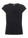 Herno Interlock Jersey T-shirt In Black