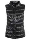Herno Giulia Sleeveless Down Puffer Gilet In Black