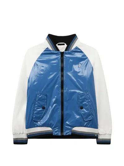 Herno Kids Outerwear Jacket Gi000003x-12220 Turquoise In Blue