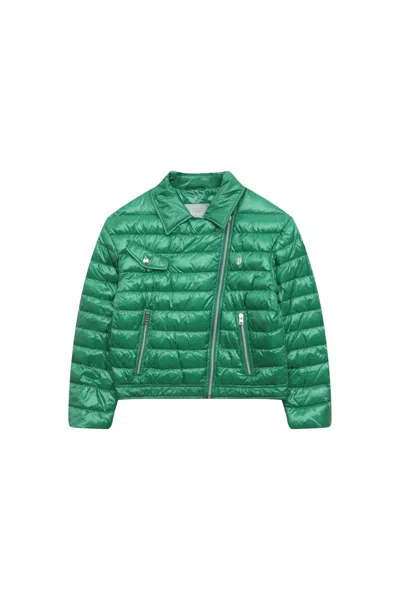 Herno Kids Outerwear Jacket In Jolly Green In Multi