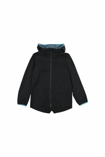 Herno Kids Outerwear Jacket In Navy In Black