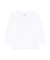 Herno White Cotton Blend Sweater In White