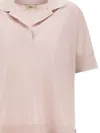 Herno Knitted T-shirt In Pink